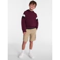 thumbnail image 2 of Wonder Nation Boys Twill Cargo Shorts, Sizes 4-18, 2 of 4