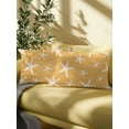 thumbnail image 5 of Outdoor Pillows Waterproof, Yellow Starfish Coastal Throw Pillows with Inserts Included, Summer Beach Nautical Sea Ocean Indoor Outdoor Decorative Lumbar Pillow for Bed/Couch/Patio 12"x20", 1Pcs, 5 of 8