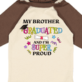 thumbnail image 4 of Inktastic My Brother Graduated and I'm Super Proud Boys or Girls Long Sleeve Baby Bodysuit, 4 of 5