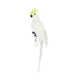 thumbnail image 4 of Simulación Estatua de la estatua de la escultura de aves Decoración de la colección de la pared de la pared de la pared para el césped al aire libre Blanco 35 cm, 4 of 9