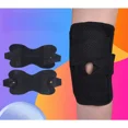 thumbnail image 2 of Black M 1 PCS Sports Kneepad Men Women Pressurized Elastic Knee Pads Arthritis Joints Protector Fitness Gear Volleyball Brace Protector, 2 of 5
