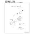 thumbnail image 3 of Kingston Brass CC54308 5/8-Inch O.D. Comp x 1/2-Inch or 7/16-Inch Slip Joint Quarter-Turn Angle Shut-Off Valve in Brushed Nickel, 3 of 5
