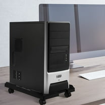 Masteelf Computer Tower Stand With Wheels Adjustable PC Tower Stand For Under Desk Multifunction Floor Stand CPU Stand For Office Home School