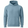 thumbnail image 3 of Men’s Heavyweight Soft Fleece Cotton Blend Pullover Hoodie & Sweatpants Jogging Set (S-2XL), 3 of 5