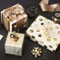 thumbnail image 3 of 30 Inch Gold Wrapping Paper Roll - Jumbo Roll Gold Gift Wrapping Paper for Christmas, Birthday, Holiday, Wedding, Baby Shower - 3 Rolls - 30 inch x 120 inch Per Roll, 3 of 4