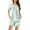 Multicolor-A, variant on SwiftWear Cozy & Chic Pajamas for Women: Button Round Neck Top & Shorts Pajama Set with Delicate Floral Prints – Soft & Flexible S-3XL