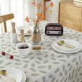 thumbnail image 4 of Table Cloth Fashion Green Olive Leaf Printed Table Cover Photo Background, 4 of 8