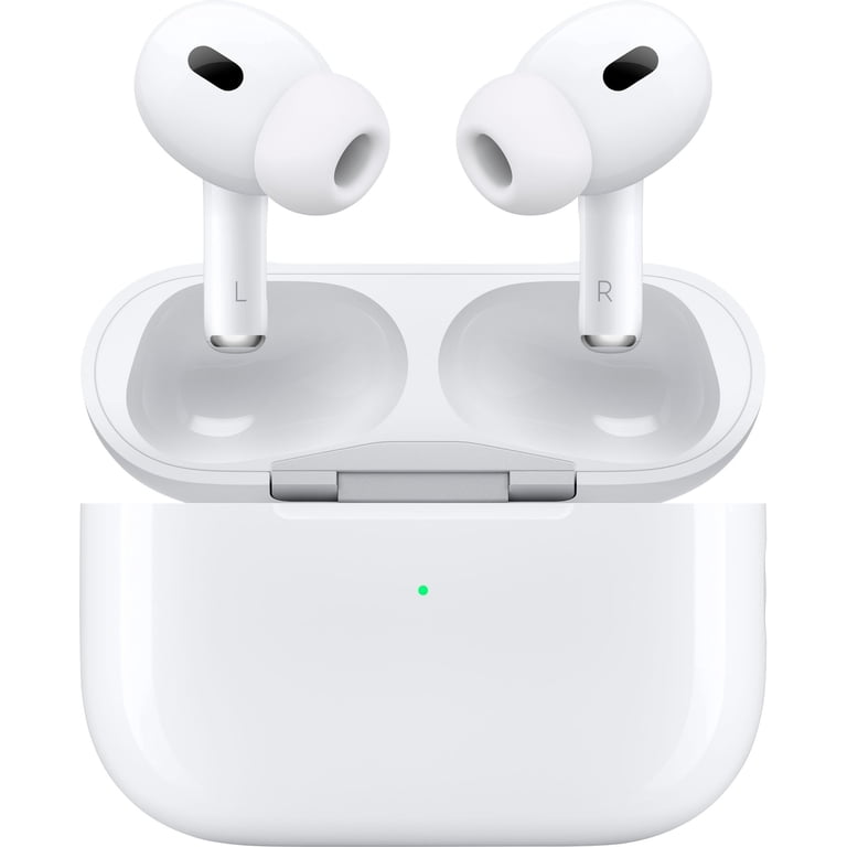 Restored Apple AirPods Pro 2 White With USB-C Charging Case In Ear