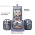 thumbnail image 7 of WANDF Large Hanging Toiletry Bag for Women Travel Cosmetic Makeup Organizer Water-Resistant Shower Bathroom Bag for Ladies(Light Purple), 7 of 7