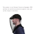 thumbnail image 4 of Dos Mosquiteras Extra Grandes con Mascarillas Faciales - Malla Resistente para Insectos, Malla Fina para Protección contra Insectos, Compatible con Sombreros/Cabezas, Ideal para Pesca y Caza - Prev..., 4 of 5