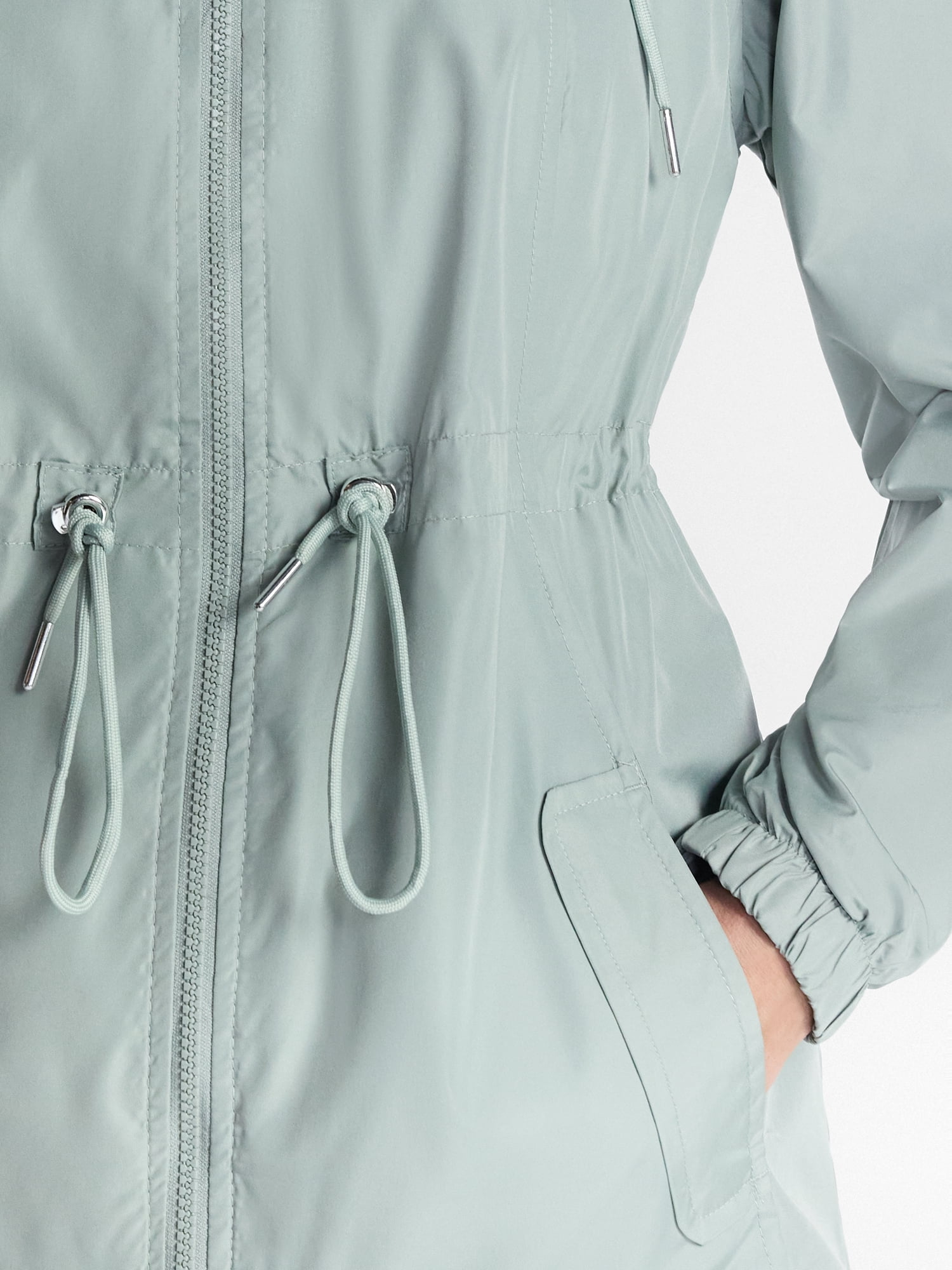 Big Chill Women's and Women's Plus Lined Anorak Jacket with Hood, Sizes S-3X