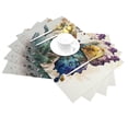 thumbnail image 2 of YFYANG Washable Heat-Resistant Placemats, 70% PVC/30% Polyester, Dream Watercolor Butterfly Kitchen Table Mat, 12" x 18" 4 Pcs, 2 of 6