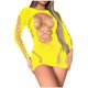 thumbnail image 2 of Lencería de mujer, malla hueca, medias de manga larga, body de nailon para mujer, 2 of 3