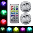 thumbnail image 1 of (Combinación A+B) Ambiente Del Coche Interior Modificada Control Remoto Colorido Instalación Sin Cables (2 Luces + Control Remoto), 1 of 9