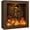 B1, variant on DIY Halloween Shadow Box Night Light Kit, Wooden Frame LED Craft Set with Luminous Stones and Acrylic Panels, Create Spooky Ghost and Pumpkin Scene, Fall Tabletop Home Decor (B7)