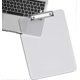 thumbnail image 5 of Plastic Clipboards, Clear Clipboard Standard A4 Letter Size Clipboards for Students, Office Supply, Clip Board with Low Profile Clip (Clear), 5 of 5