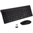 thumbnail image 1 of Wireless Keyboard Mouse Set Portable Mute Keyboard Mouse for PC Laptop Notebook Wireless Keyboard Mouse Set Portable Mute Keyboard Mouse Practical Computer Accessoriess Easy to Use Great, 1 of 8