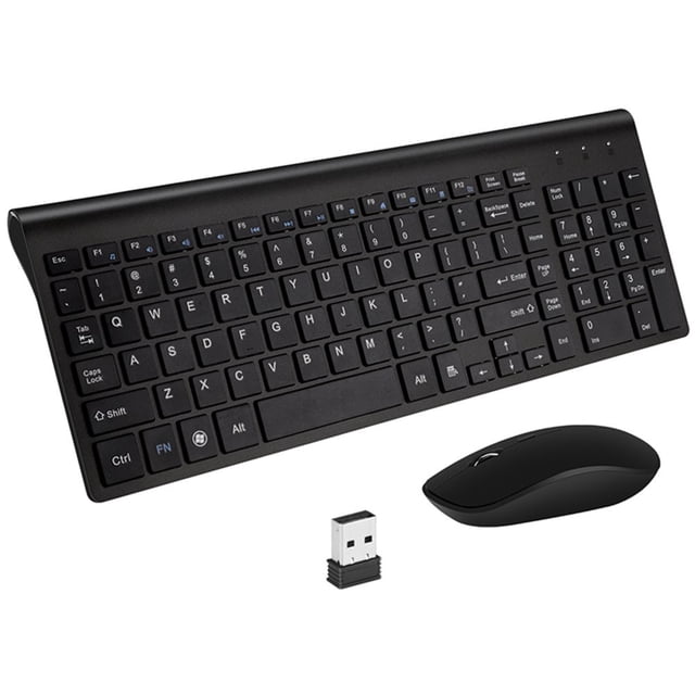 Wireless Keyboard Mouse Set Portable Mute Keyboard Mouse for PC Laptop Notebook Wireless Keyboard Mouse Set Portable Mute Keyboard Mouse Practical Computer Accessoriess Easy to Use Great