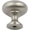 thumbnail image 6 of Formosa Design Hardware Brushed Nickel Cabinet Hardware Mushroom Knobs, 6 of 6