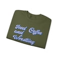 thumbnail image 3 of Wrestling Mom Wrestler Sweatshirt Gifts Crew Neck Shirt Long Sleeve Unisex, 3 of 7