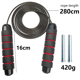 thumbnail image 2 of Cuerda para saltar, para entrenamiento y fitness, con sistema de rodamientos de bolas rápidos y asas de espuma viscoelástica, 2 of 5