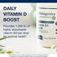 thumbnail image 4 of Metagenics Vitamin D3 Liquid - 2 fl oz - Liquid Vitamin D3 - Bone Health & Immune Support* - Suitable for Kids - 2,275 Servings, 4 of 7