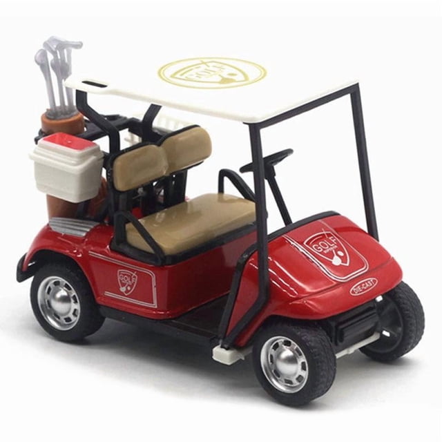 Golf Decors for Golf Party, Miniature Golf Cart Models with Accessories Hot T0