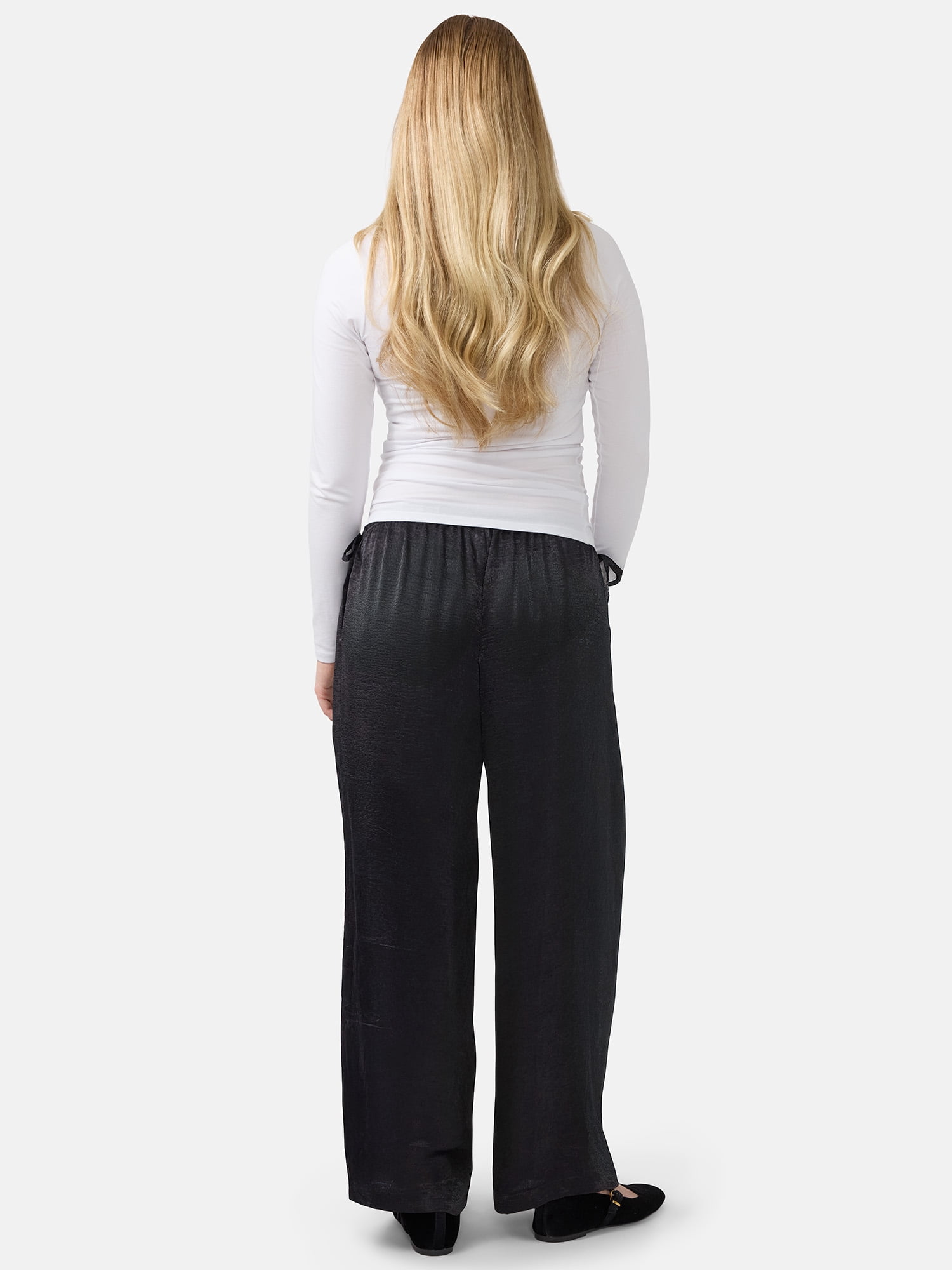 Ingrid & Isabel For Every Belly Women’s Maternity Under the Belly Drape Pants, Sizes S-XXL