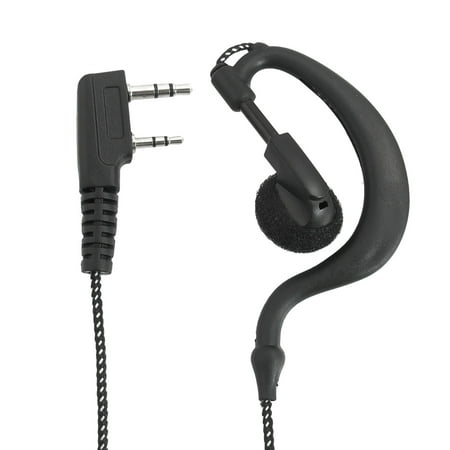 - Unique Bargains Black Single Side Style 2.5mm 3.5mm Plug Earphone Headset Microphone
