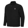 thumbnail image 2 of Men's Antigua  Black New Mexico Lobos  Swelter Full-Zip Jacket, 2 of 3