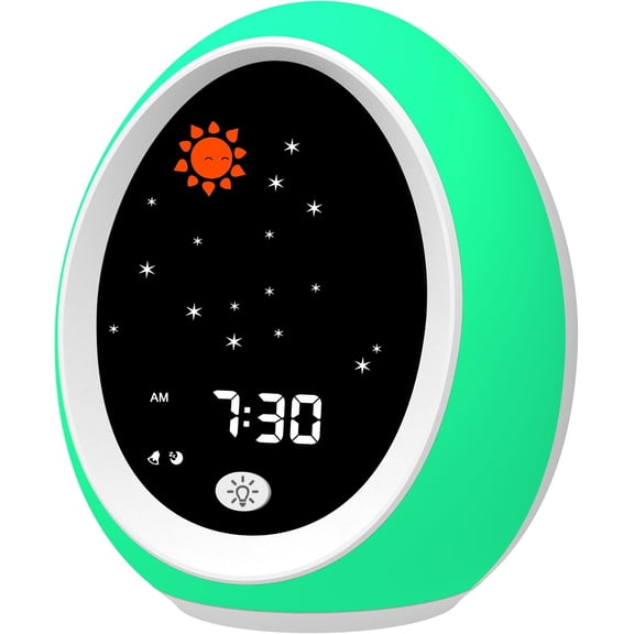 Ok to Wake Sleep Training Kids Sun Moon Alarm Clock for Toddler Child