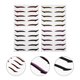thumbnail image 2 of 20 pares de pegatinas de delineador de ojos reutilizables para sombras de ojos y maquillaje de ojos, 2 of 5