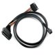 thumbnail image 1 of for 0.75M/2.46Ft Mini SAS SFF 8643 to U.2 SFF-8639 Cable with 15 Pin Female SATA Connector SSD Power Cable Wire 12Gb/S, 6924023130718, 1 of 2