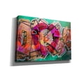 thumbnail image 2 of Epic Graffiti 'I Love Bitcoin Graffiti 2' by Irena Orlov Giclee Canvas Wall Art, 26"x18", 2 of 2