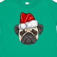 thumbnail image 4 of Inktastic Christmas Pug Dog Santa Boys or Girls Baby T-Shirt, 4 of 5