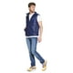 thumbnail image 2 of Chaleco Polo Para Hombre Color Marino Cuello Alto Con Cierre y Bolsas 770224 azul marino G Incógnita 770224, 2 of 4