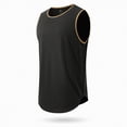 thumbnail image 6 of NOLDARES Mens Sleeveless Tank Tops Relaxed Fit Tees for Gym Yoga Casual Daily(Bronze,XL), 6 of 7