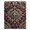 Red, Pattern 13, variant on ODIKA 4'x6' Machine Washable Non-Slip Area Rug, Traditional Ivory High Traffic Rug, Ivory, 941430