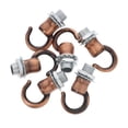 thumbnail image 1 of 6pcs Screw Hooks For Light Fixtures Lanterns And Chandeliers M10 Hanging Heavy Duty Ceiling Hooks For Pendant Lights Functional Lighting Accessories, 1 of 8