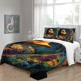 thumbnail image 4 of duckling Bedding Set Quilt Cover 3D Printed Comforter Covers Duvet Cover for Childrens And Adults with Pillowcases Microfiber 3 Pieces with Zipper Closure(90"x104"), 4 of 6