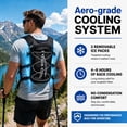 thumbnail image 6 of SAVIOR HEAT 22L Hydration Backpack with 2L Water Bladder, Lightweight Running Hydration Vest for Men Women, Gear for Hiking Cycling Marathon Trail Running, 6 of 12