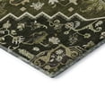 thumbnail image 3 of Addison Rugs Mayfield Premium Machine Washable Traditional Oriental Olive Rectangle Rug, 8' x 10', 3 of 6