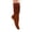 Brick Red, variant on Hauaitttt Women Lengthening Thick Socks Colorful Over The Knee Pile Socks Stockings Bulk Classic Stocking Tights for Women Fishnet Phrase Waist High Tights Sock Knee High Stockings for Women with