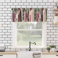 thumbnail image 4 of Vintage Floral Valances for Kitchen,Rustic Country Wildflower Kitchen Curtains,Bohemian Floral Home Bedroom Living Room Window Treatments Drapes 54x18inch, 4 of 6
