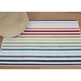 thumbnail image 2 of Mainstays Rainbow Stripe Indoor Area Rug, 36"x56", 2 of 8