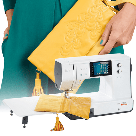 Bernette B77 Sewing Machine - Perfect for Beginners and Quilting Enthusiasts, Heavy Duty & Computerized, Includes $200 Worth of Exclusive Sewing Accessories Bundle