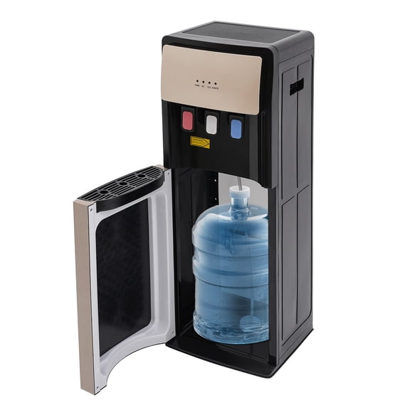 Bottom Loading Water Cooler 3 Temperature Settings Water Cooler Dispenser with Indicator Lights for Offices, Homes, Gyms