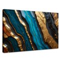 thumbnail image 1 of Cuadro Decorativo Canvas Revolution Abstracto Cascadas Turquesa 90x60, 1 of 3