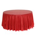 thumbnail image 4 of Balsa Circle 132" Sequin Round Tablecloth Wedding Party Linens Red, 4 of 8
