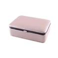 thumbnail image 1 of Caja de joyería de PU Sonducket rosa con gran capacidad, 1 of 6